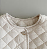 Quilted Puff Jacket _ Cream