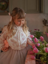 Candy Floral Windbreaker Jacket _Pink