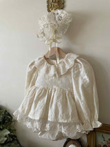 Frill Lace Bonnet _3 Types