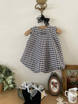 Petite Houndstooth Dress
