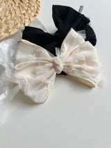 Ribbon Lace Bow_ 2 Colours