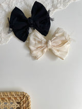Ribbon Lace Bow_ 2 Colours