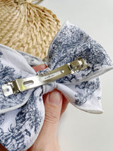 Toile Bow Hair clip