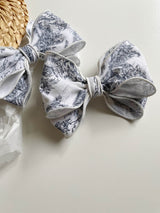 Toile Bow Hair clip