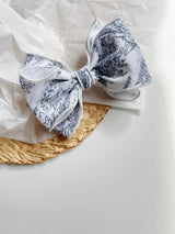 Toile Bow Hair clip