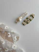 Mini Rose Hair clip Set