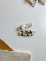 Mini Rose Hair clip Set