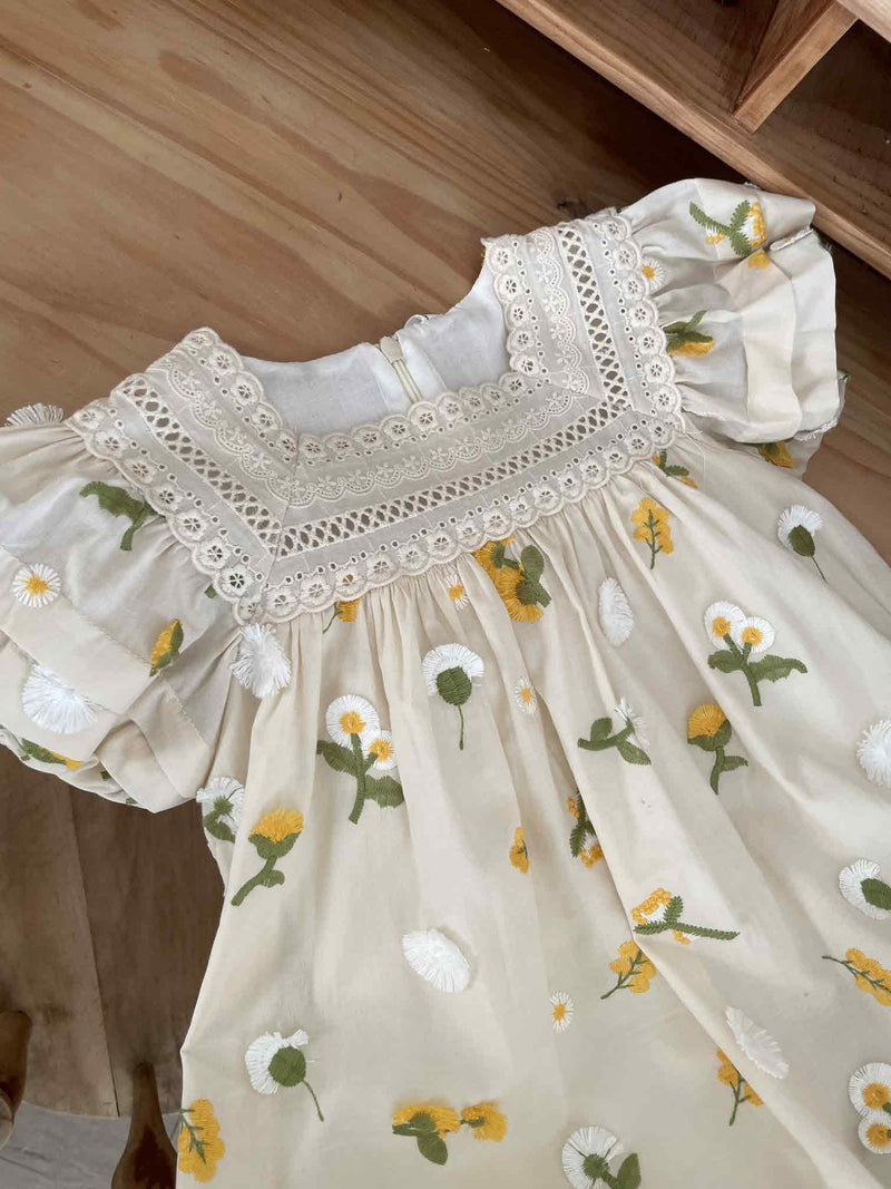 Garden Embroidered Dress