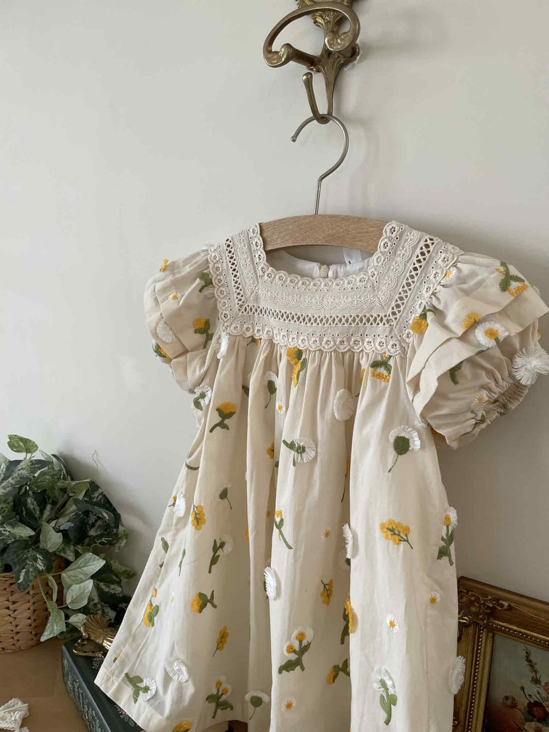 Garden Embroidered Dress
