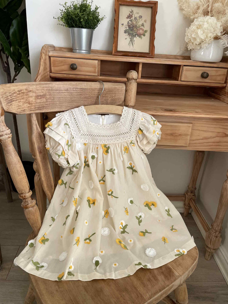 Garden Embroidered Dress
