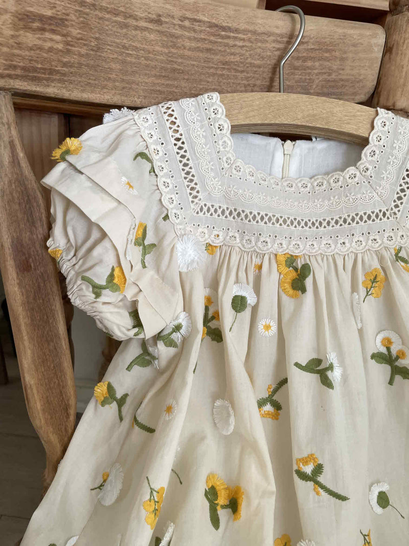 Garden Embroidered Dress