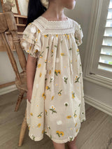 Garden Embroidered Dress