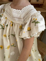 Garden Embroidered Dress