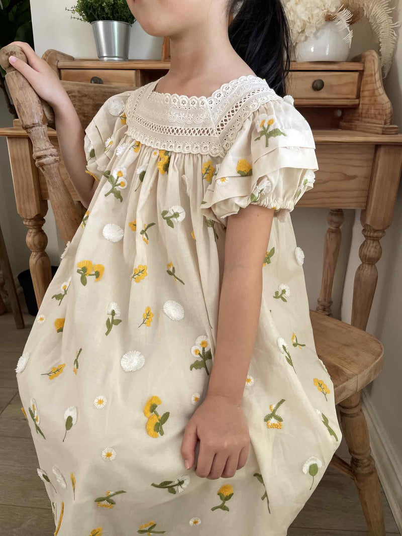 Garden Embroidered Dress