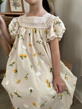Garden Embroidered Dress