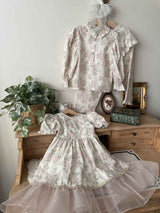 Blooming Blouse and Pants Set