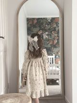 Rosie Wavy Midi Tail Bow Clip