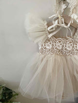 Carena Dress Romper_ Beige