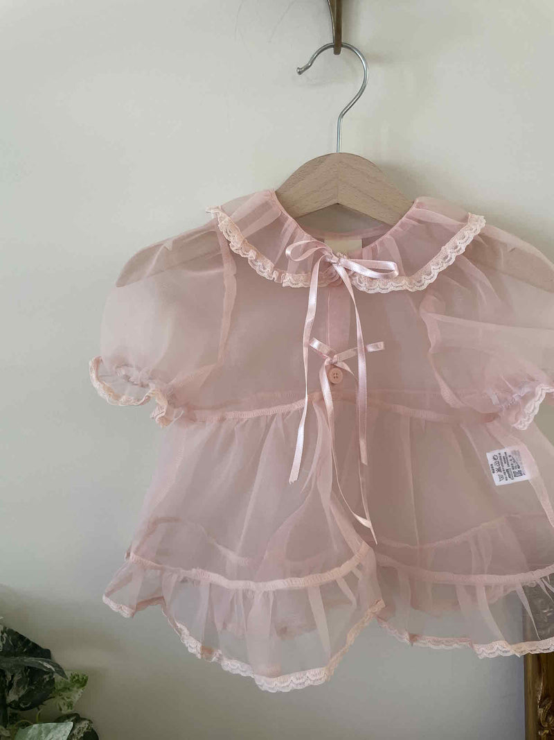 Clara Lace Cardigan_ Pink