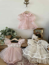 Clara Lace Cardigan_ Pink