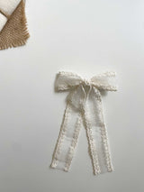 Lace Long Tail Bow