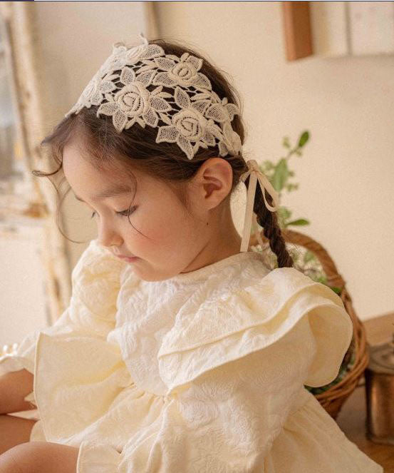 Seraphina Wide Lace Headbands