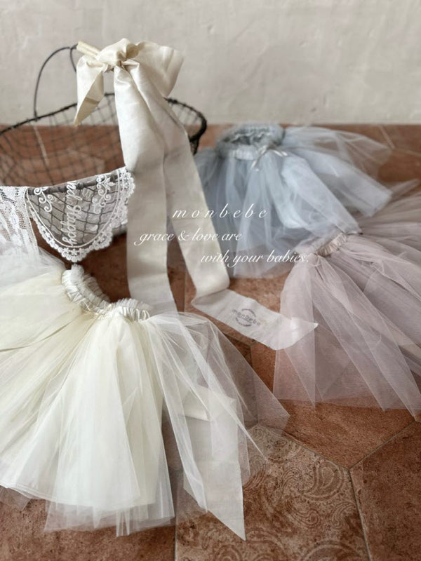 Spring Tulle Skirt _3Colours(Pre-order)