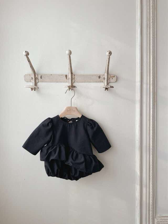 Balloon Frill Romper(Pre-order)