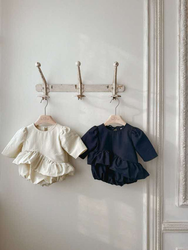 Balloon Frill Romper(Pre-order)