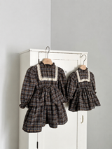 Lopé Check Dress Romper