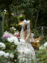 Grace Organza Longtail Bow Clips