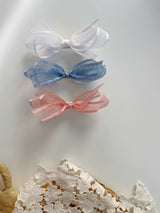 Petite Organza Lace Bows