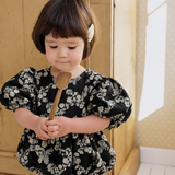 Rosa Embroidered Romper_Black