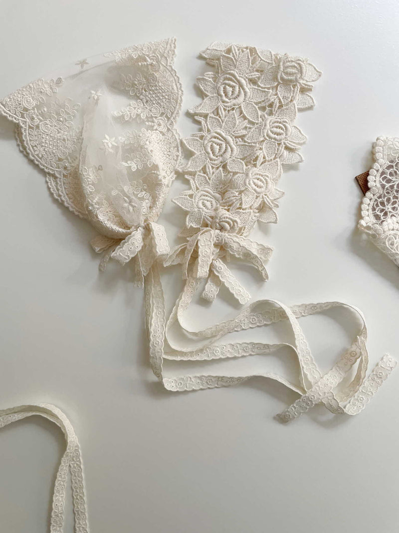 Seraphina Wide Lace Headbands