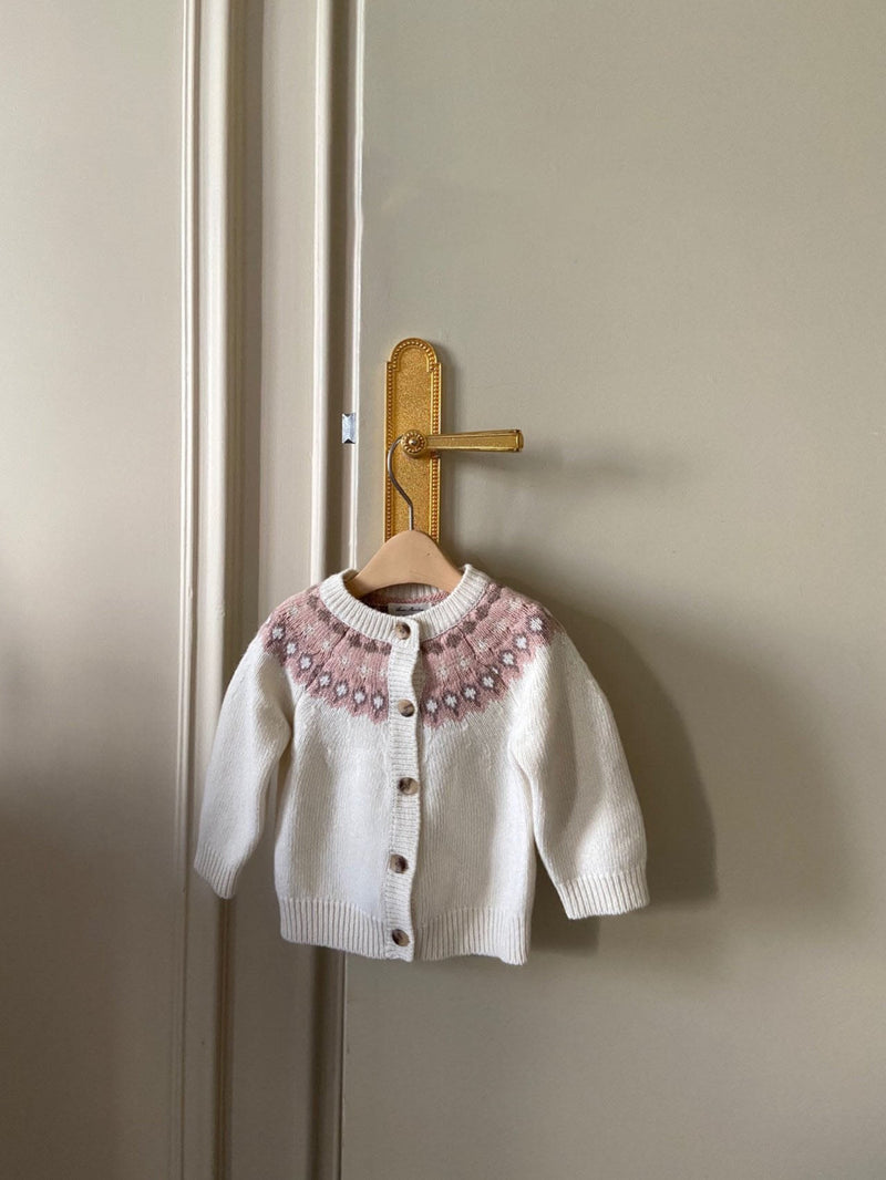 Baby Vintage Knit Cardigan_ 2 Colors