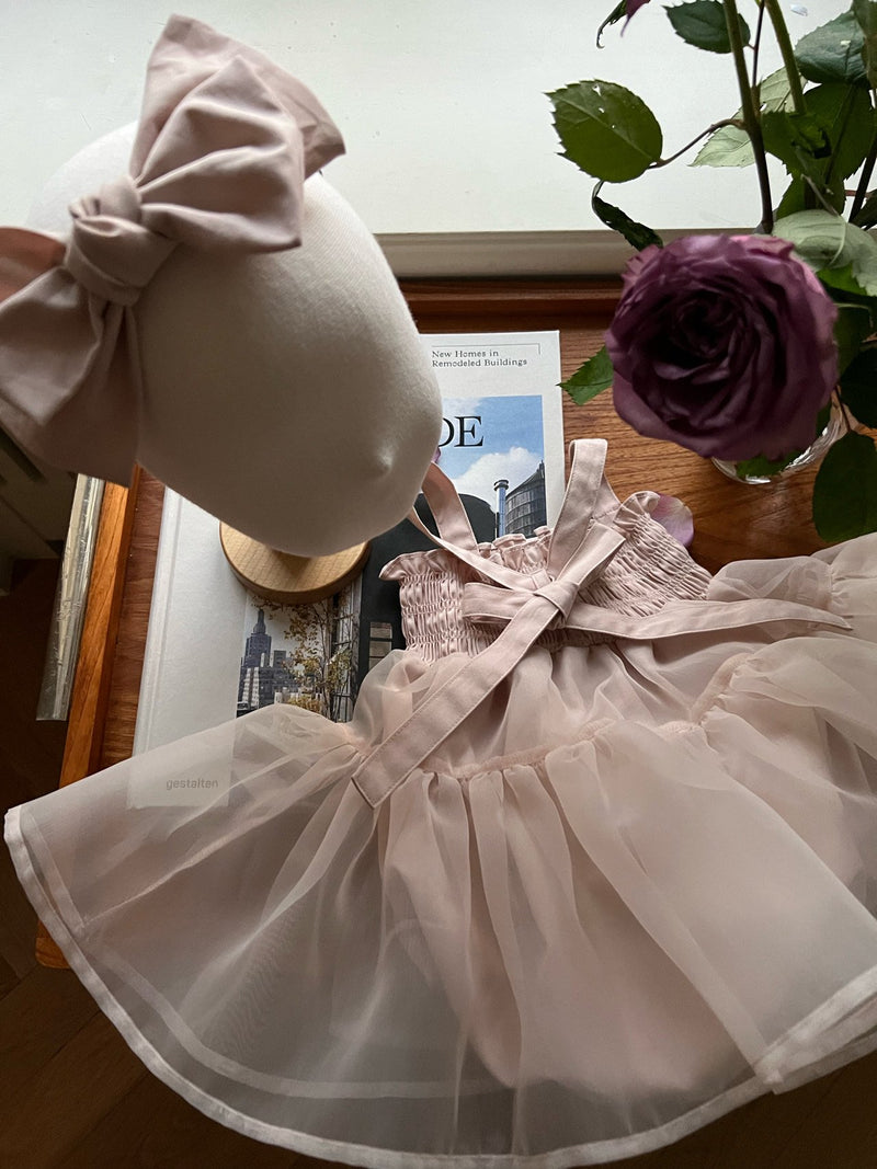 Blossom Dress Romper_Pink
