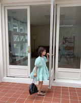 Cloud Mini Dress_Mint