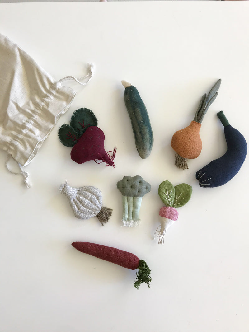 Handmade Fabric Vegetable Sets
