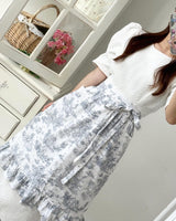 Toile de Frill Waist Apron