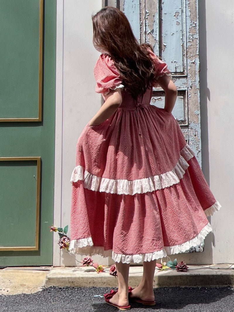 Anna Adult Frill Dress