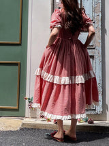 Anna Adult Frill Dress