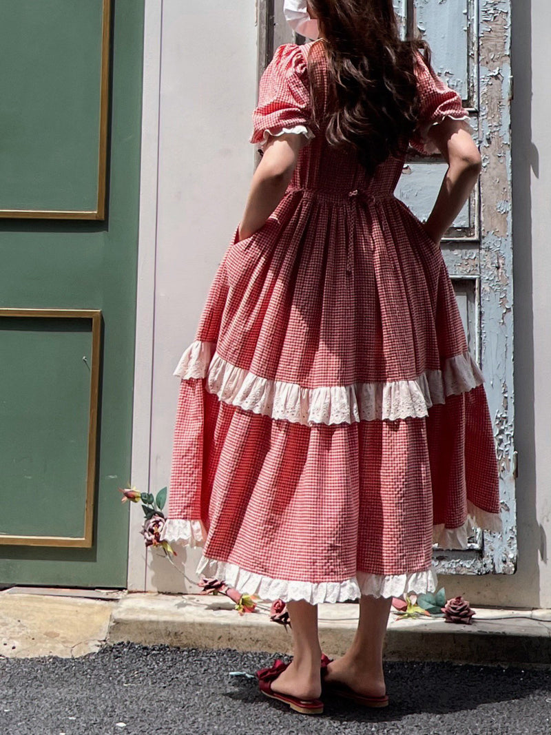 Anna Adult Frill Dress